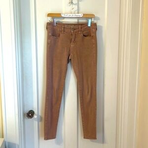Pink American Eagle AEO Sateen Skinny Jeans- Jegging 360 Degree Stretch Size 4